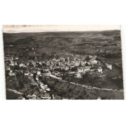 BELVES: vue générale vue aérienne 10x15 - très bon état