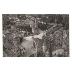 BELVES: quartier du centre vue aérienne 10x15 - très bon état