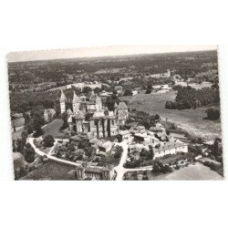 BIRON: château, vue générale vue aérienne 10x15 - très bon état