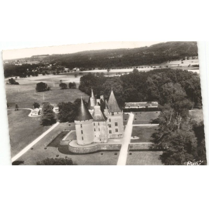 AUTONNE: château des bories vue aérienne 10x15 - très bon état