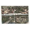 RAZAC-sur-L'ISLE: l'église et la place sainte-marie route de bordeau vue aérienne 10x15 - très bon état