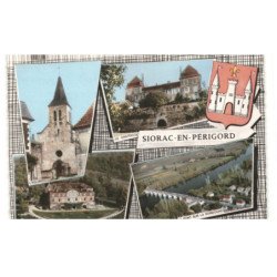 SIORAC-en-PERIGORD: 4 vues vue aérienne 10x15 - très bon état