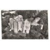 CHÂTEL-GUYON: château de chazeron vue aérienne 10X15 - très bon état