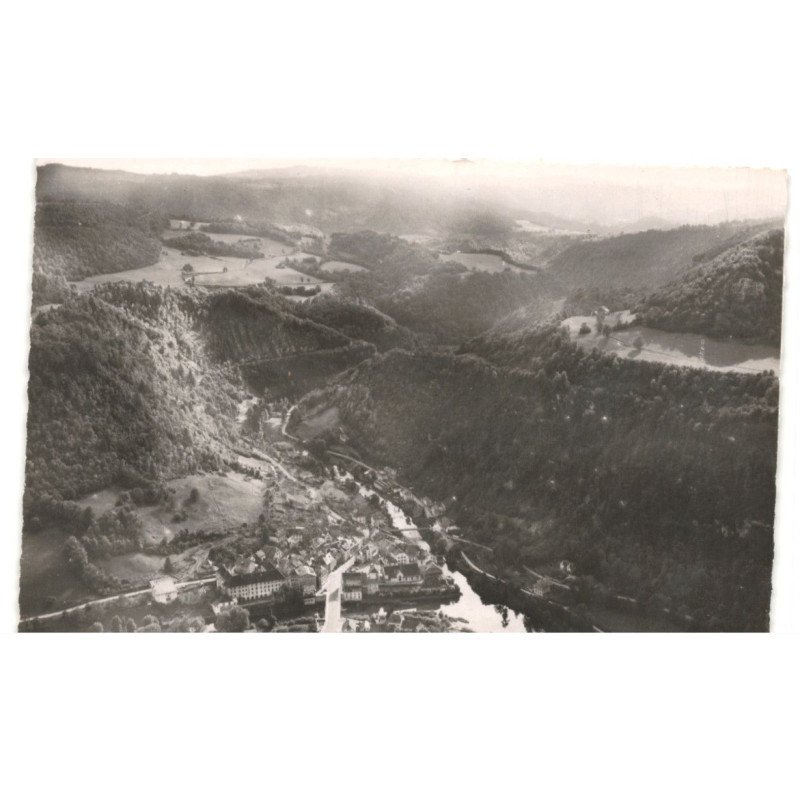 SAINT-HIPPOLYTE: vue panoramique vue aérienne 10x15 - très bon état