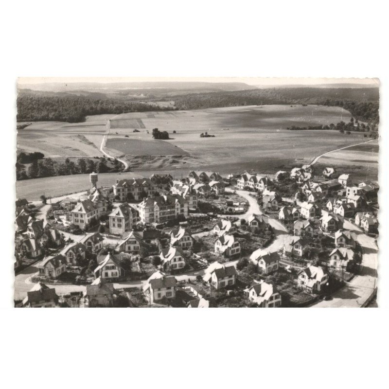 MONTBELLIARD: la citadelle vue aérienne 10x15 - très bon état