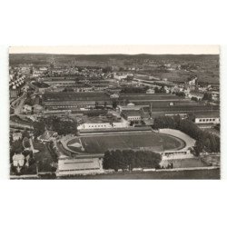 MONTBELIARD: le stade bonal et les usines peugeot vue aérienne 10x15 - état