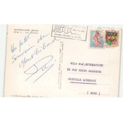 MONTBELLIARD: vue générale vue aérienne 10x15 - très bon état