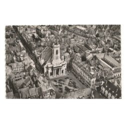 BESANCON: centre de la ville et l'église saint-pierre vue aérienne 10x15 - très bon état