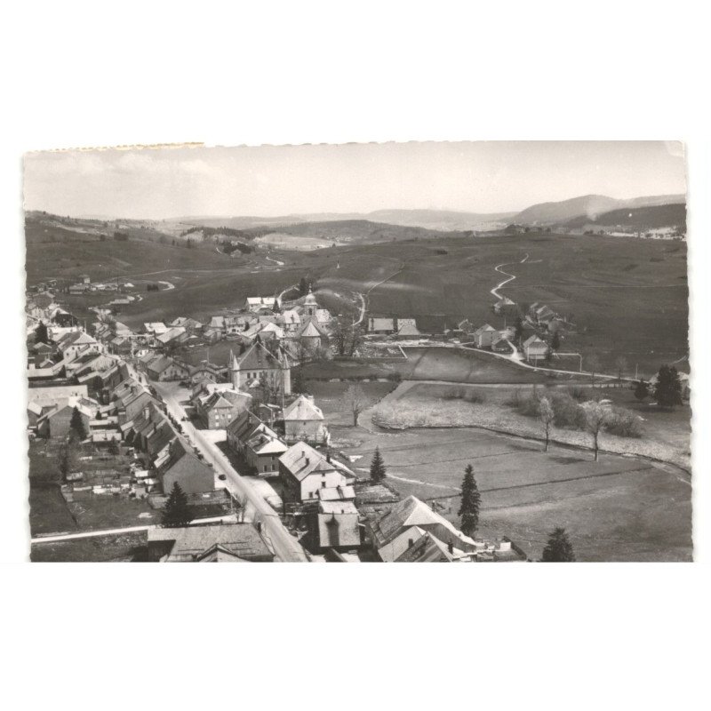 MOUTHE: vue panoramique vue aérienne 10x15 - très bon état