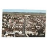 PONTARLIER: vue générale la rue de la république et l'église sainte-étienne vue aérienne 10x15 - très bon état