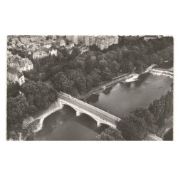 BESANCON: le pont saint-pierre et les nouveaux quartiers vue aérienne 10x15 - très bon état