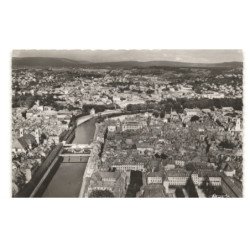 BESANCON: la boucle du doubs vue aérienne 10x15 - très bon état