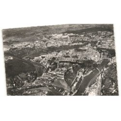 BESANCON: la boucle du doubs vue aérienne 10x15 - très bon état