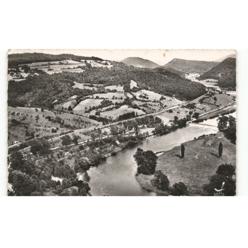 BAUME-les-DAMES: boucle de lonot vue aérienne 10x15 - état