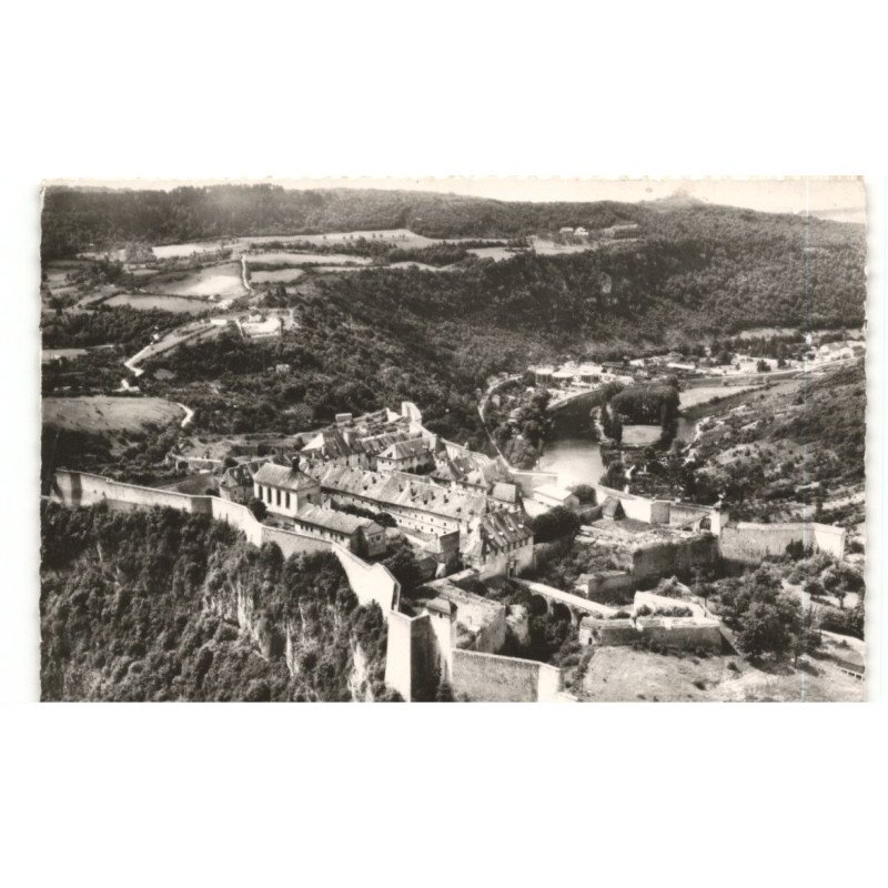 BESANCON: la citadelle vue aérienne 10x15 - très bon état