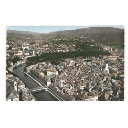 BESANCON: vue panoramique vue aérienne 10x15 - très bon état