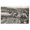 SOCHAUX: l'avenue du général leclerc et les usines peugeot vue aérienne 10x15 - très bon état