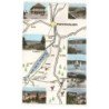 PONTARLIER: lac de saint-point 8 vues vue aérienne 10x15 - état