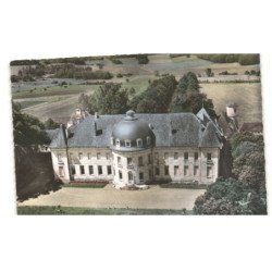 MONCLEY: le château vue aérienne 10x15 - très bon état