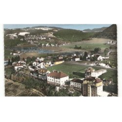 VILLERS-le-LAC: vue générale vue aérienne 10x15 - très bon état