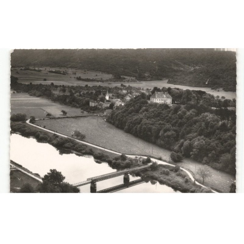 VAIRE-le-GRAND: le pont et vallée du doubs vue aérienne 10x15 - très bon état