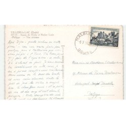 VILLERS-le-LAC: bassin de l'echo et rocher louis vue aérienne 10x15 - très bon état