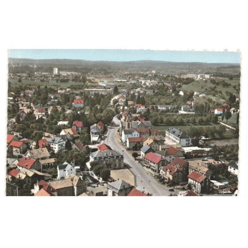 SELONCOURT: vue générale vue aérienne 10x15 - très bon état