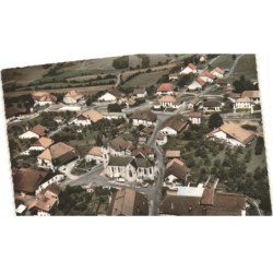 REUGNY: vue générale vue aérienne 10x15 - très bon état