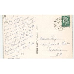 REUGNY: vue générale vue aérienne 10x15 - très bon état