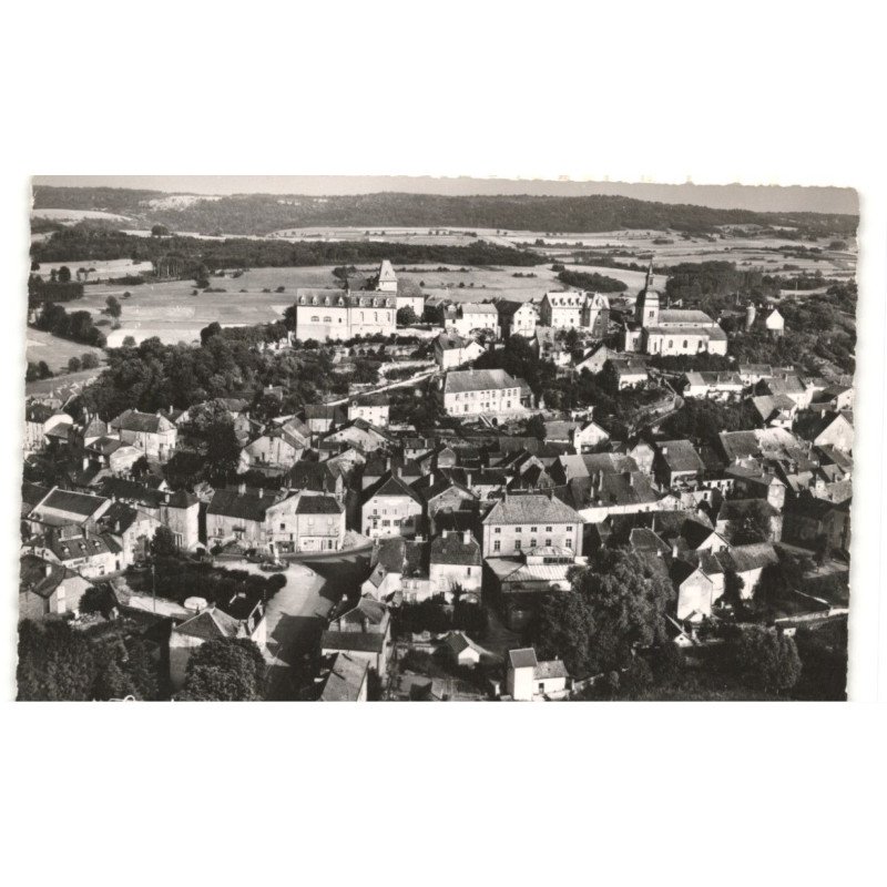 BOUGEMONT: vue panoramique vue aérienne 10x15 - très bon état