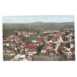 PIERREFONTAINE-les-VARANS: vue générale vue aérienne 10x15 - très bon état