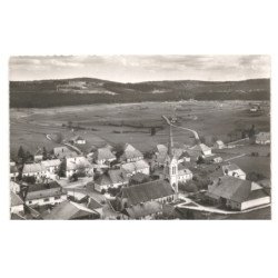ORCHAMPS-VENNES: quartier de l'église vue aérienne 10x15 - très bon état