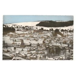 MORTEAU: vue générale sous la neige vue aérienne 10x15 - très bon état