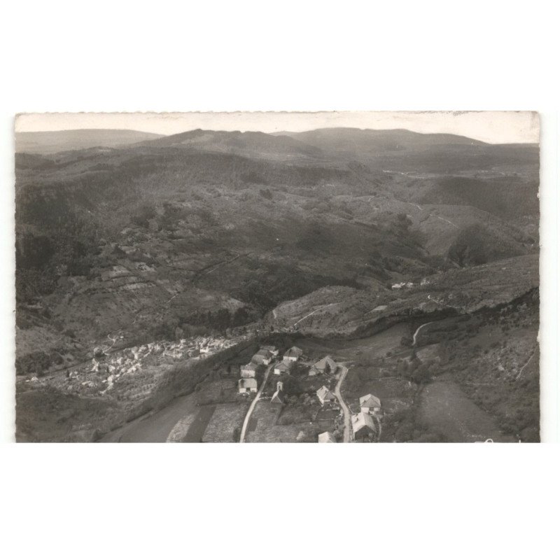 MOUTHIER-HAUTE-PIERRE: vue générale vue aérienne 10x15 - très bon état