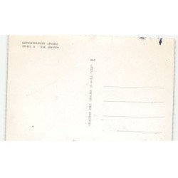 LONGEMAISON: vue générale vue aérienne 10x15 - très bon état