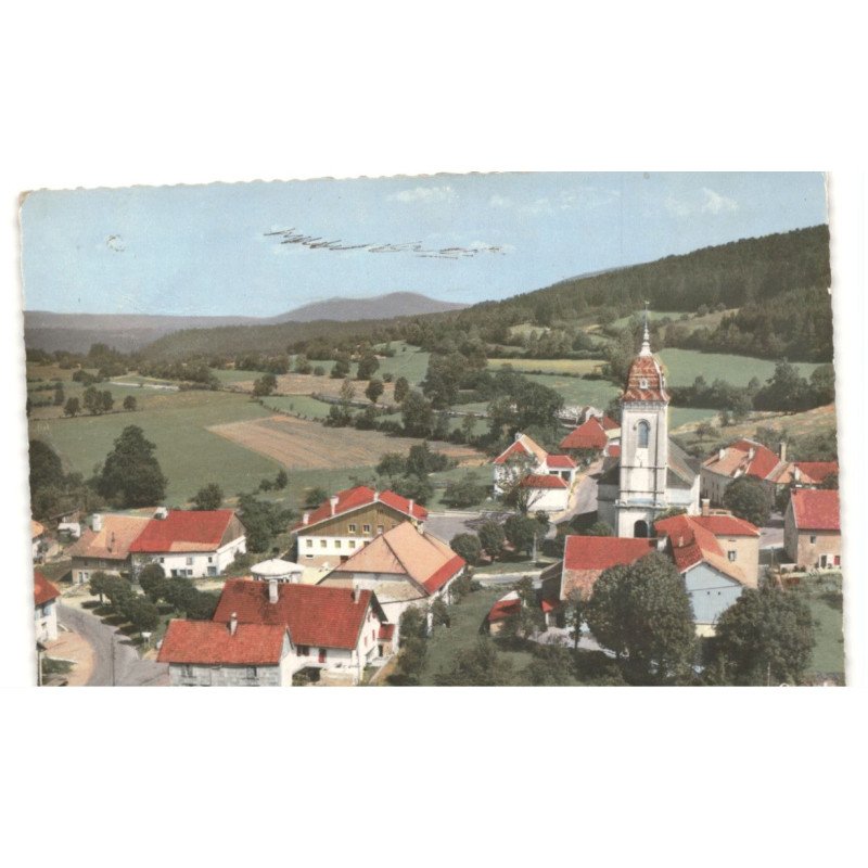 LORAY: vue aérienne 10x15 - très bon état timbre arraché