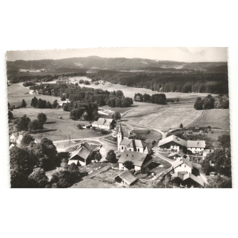 LONGEMAISON: le village: vue aérienne 10x15 - très bon état