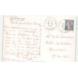 LONGEMAISON: le village: vue aérienne 10x15 - très bon état