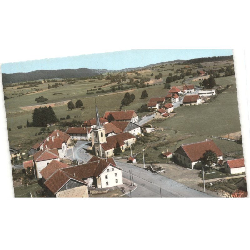 LE LUHIER: vue générale vue aérienne 10x15 - très bon état
