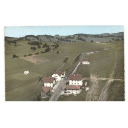LES FOURGS: la poste de douane vue aérienne 10x15 - très bon état