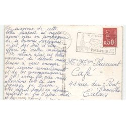 LES FOURGS: la poste de douane vue aérienne 10x15 - très bon état