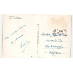 ETERNOZ: vue aérienne 10x15 - très bon état timbre arraché