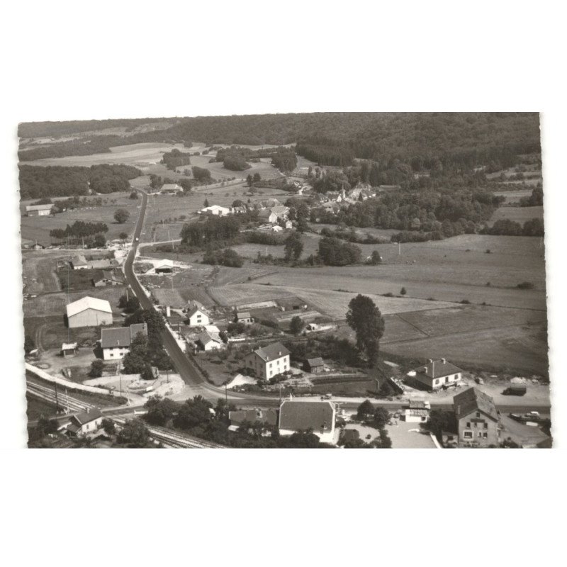 DEVECEY: vue aérienne 10x15 - très bon état