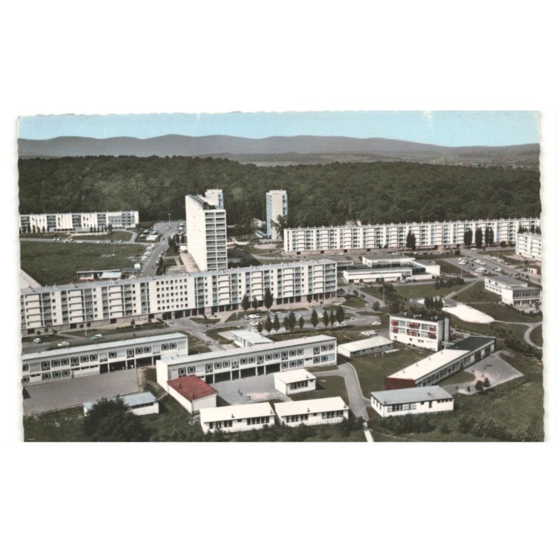 GRAND-CHARMONT: les fougères vue aérienne 10x15 - très bon état