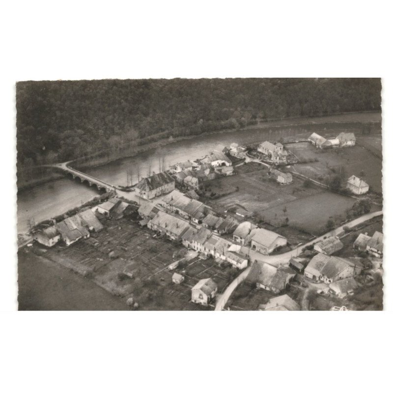 CHENECRY-BUILLON: vue panorammique et la loue vue aérienne 10x15 - très bon état