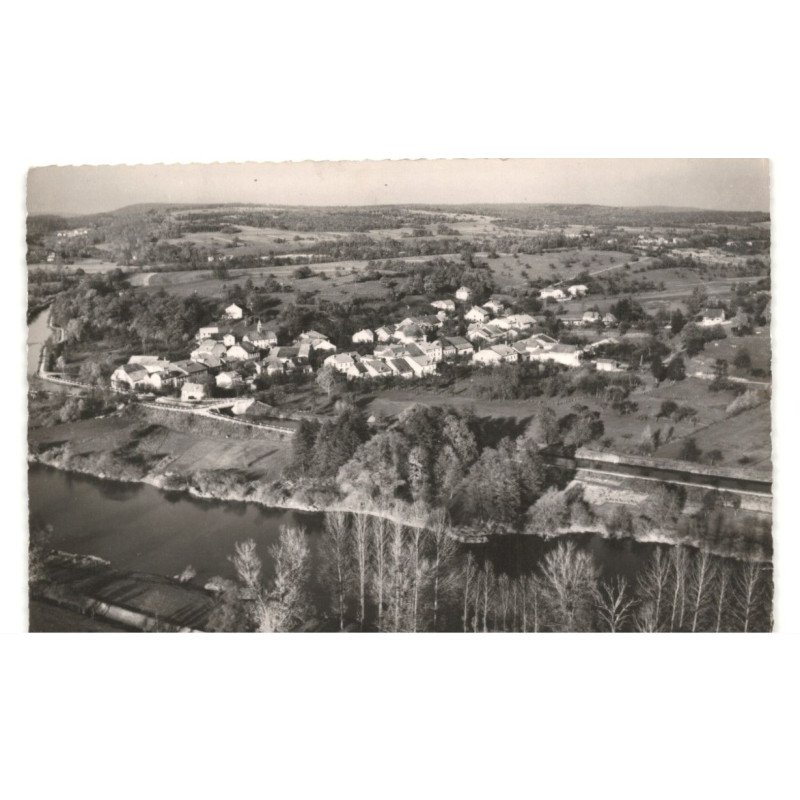 COLOMBIER-CHATELOT: vue générale vue aérienne 10x15 - très bon état