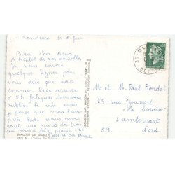 BEAULIEU: l'église sainte-thérèse vue aérienne 10x15 - très bon état