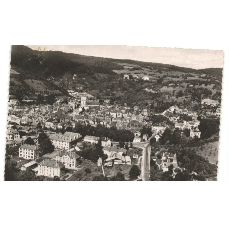 BAUME-les-DAMES: vue panoramique vue aérienne 10x15 - très bon état