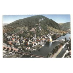 AVANNE: le nouveau moulin au bord du doubs vue aérienne 10x15 - très bon état