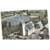 RIGNEY: l'église et l'etang vue aérienne 10x15 - état